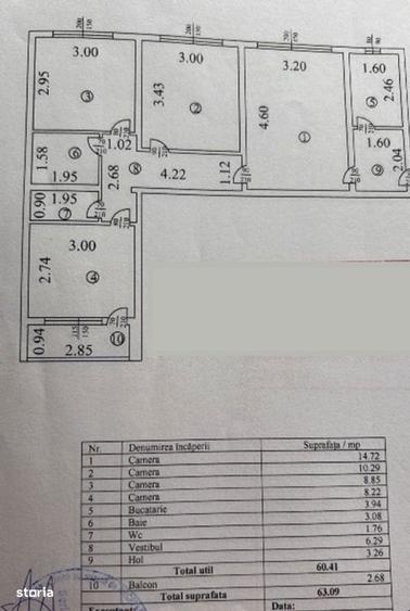 Apartament 4 camere necesita renovare Pacii, Apusului - 3