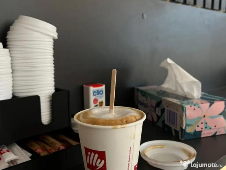 Vand afacere la cheie cu echipamente ?i mobilier de cafenea central - 5