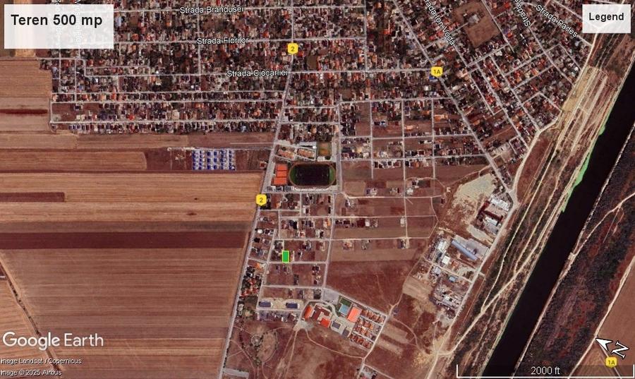 Teren 500 mp cu deschidere 15 ml, toate utilitatile, zona Stadion - 3