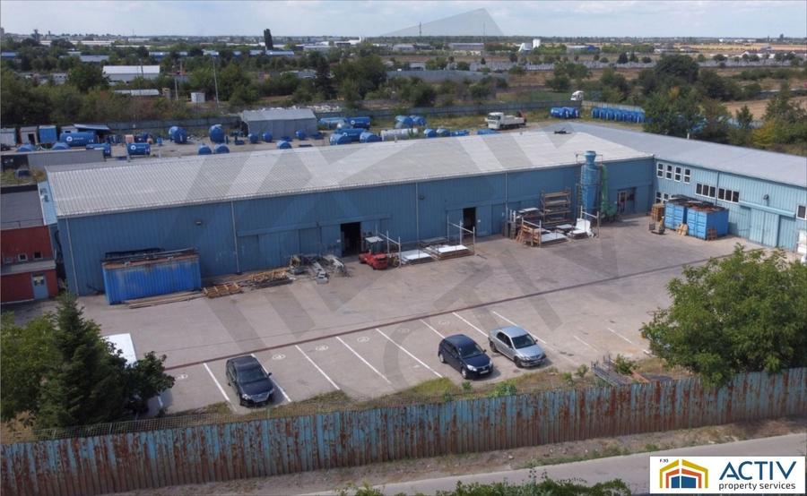 Spațiu industrial, de 2,836 mp, în Exterior Sud