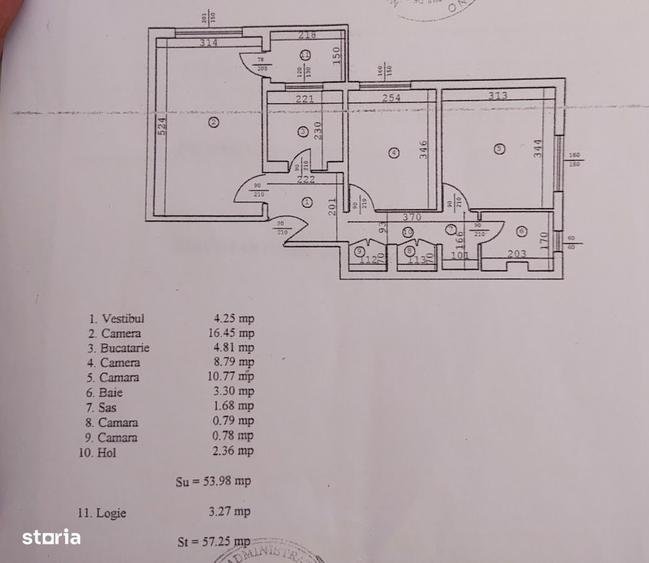Vand apartament 3 camere - 1