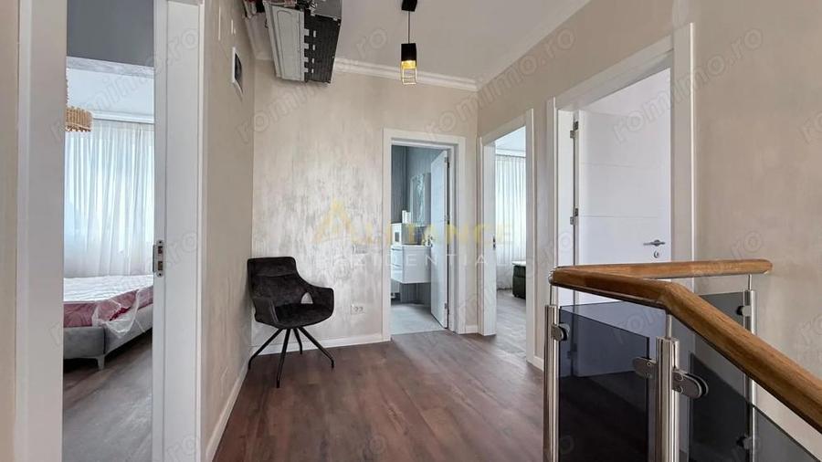 Duplex - 5 camere - 3 bai - 304 mp teren la intrare in comuna Berceni - 1