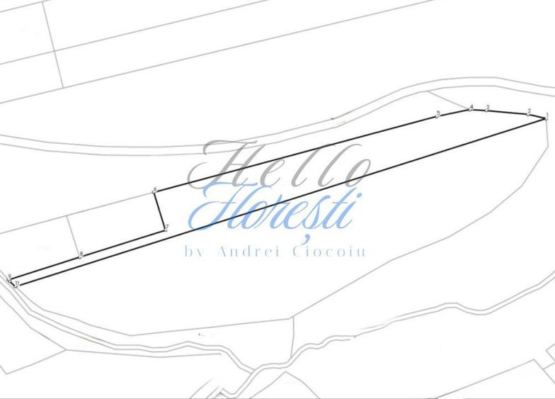 Teren intravilan 3.500mp | Zona Padureni - Chinteni | Cluj - 1