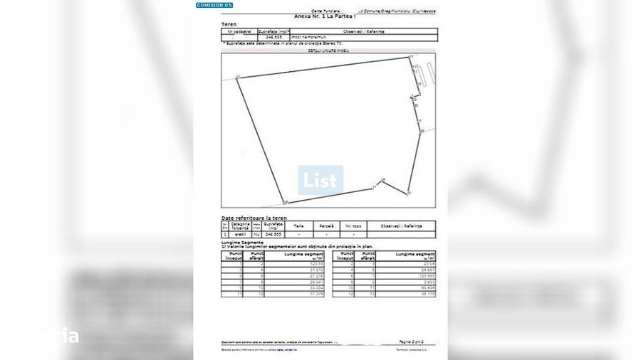 Comision 0 %! Teren extravilan 500,000mp ideal pentru ansamblu de case - 1