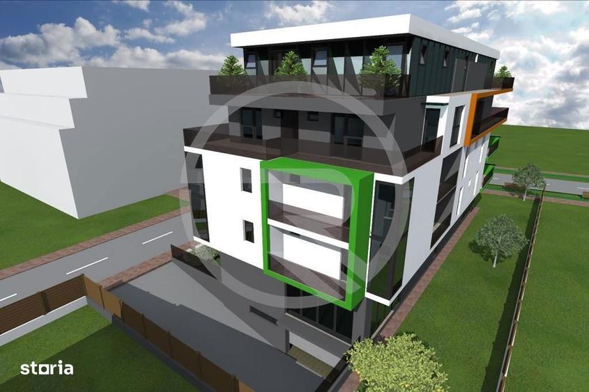 Teren de Vanzare PUZ + HCL + CU Construire regim inaltime 1S+P+3+R! - 2