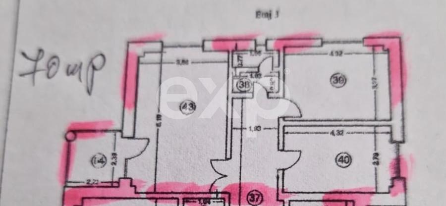 Spațiu comercial de închiriat, 60mp, Centrul civic- Toamnei - 600 Euro - 12
