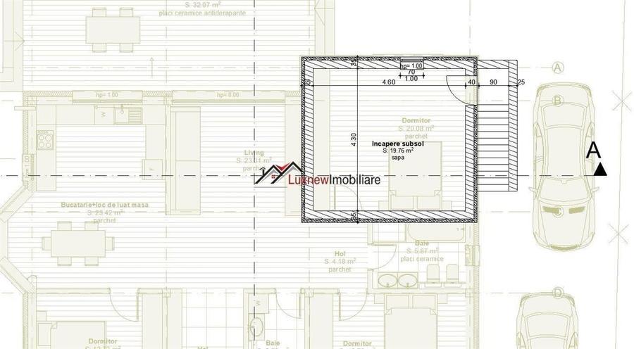Comision 0%! Casa individuala semifinisata 120 mp utili + terasa 35 mp in Popest - 3