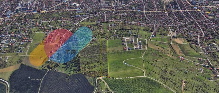 Teren Construcții extravilan de 8300 mp, în Dâmbul Rotund