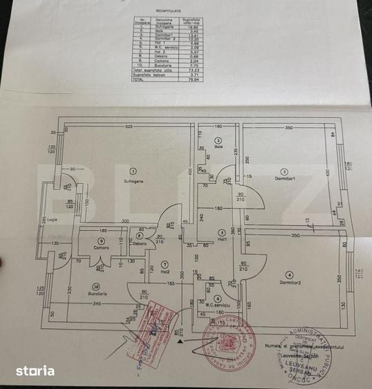 Apartament cu 3 camere decomandat în 1 Mai