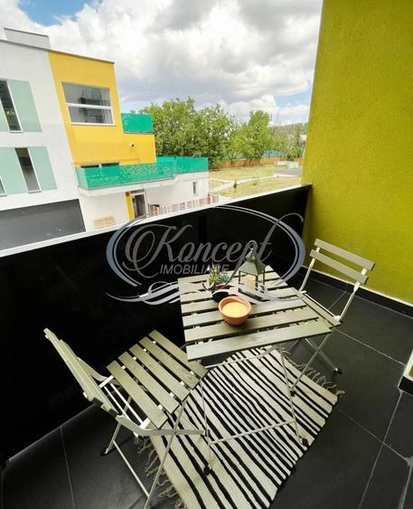 Apartament cu 2 camere semidecomandat, mobilat în Dâmbul Rotund