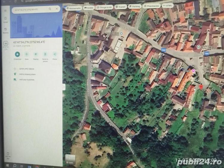 Teren de 1100 mp, în Central