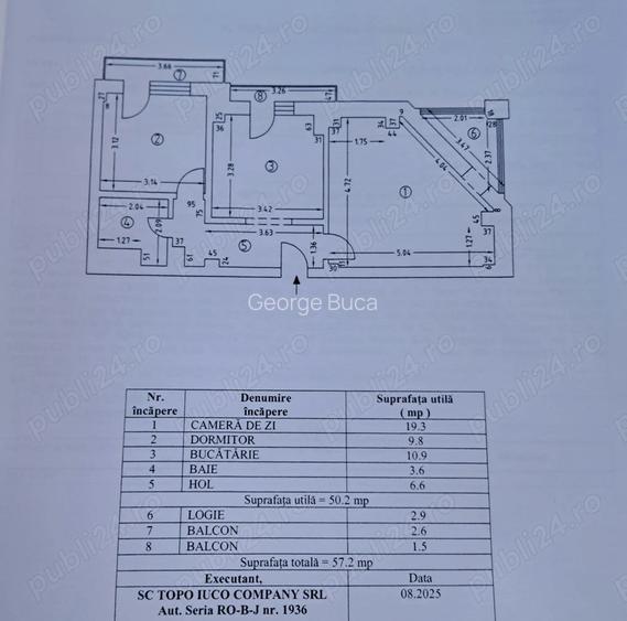 Apartament 2 camere decomandat Apartament 2 camere decomandat