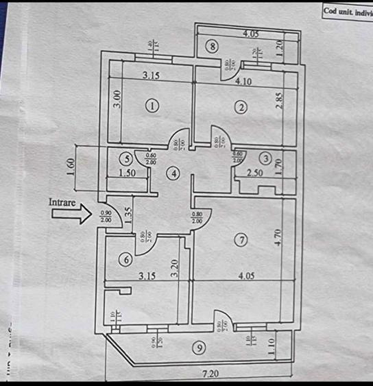 Apartament de vanzare 3 camere,2 bai,2 balcoane - 8
