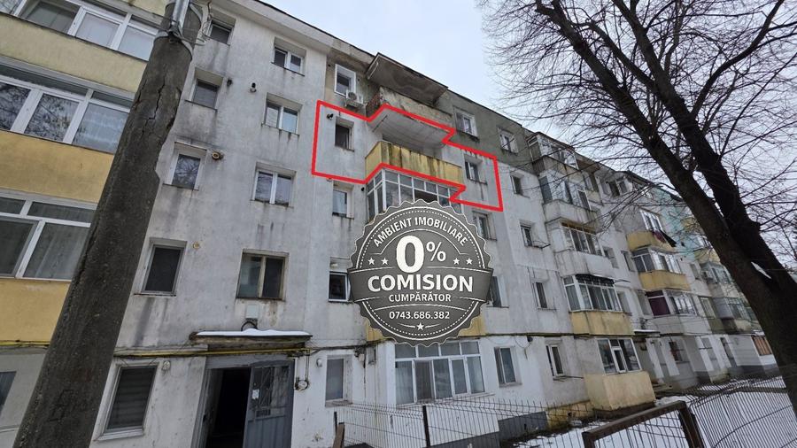 Apartament cu 2 camere, etaj 3, VASLUI zona COPOU - Alecsandri; - 1