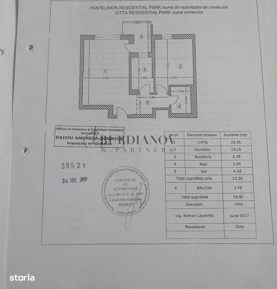 Apartament cu 2 camere semidecomandat în Pantelimon