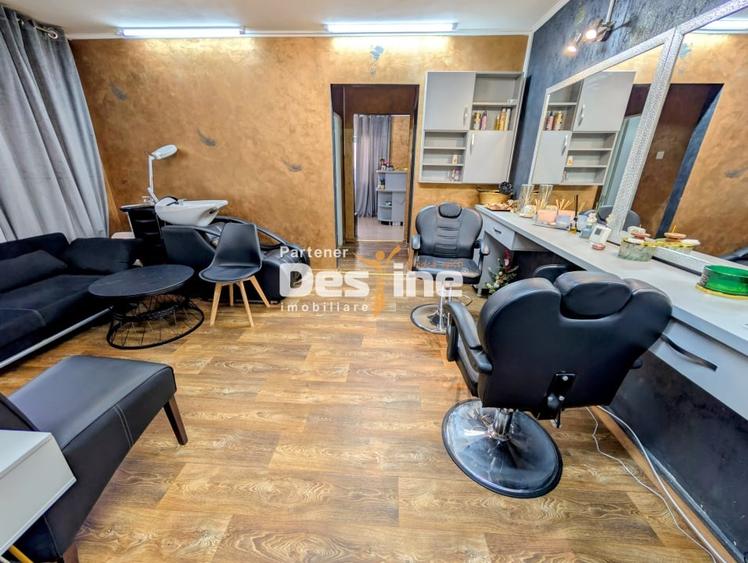 Spatiu comercial Apartament 2 camere 48 mp renovat complet utilat salon Podu Ros - 2