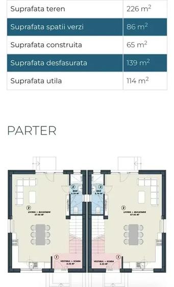Vila 4 CamereAlipita P+1 | De Vanzare |  Complex Rezidential | Curte - 18