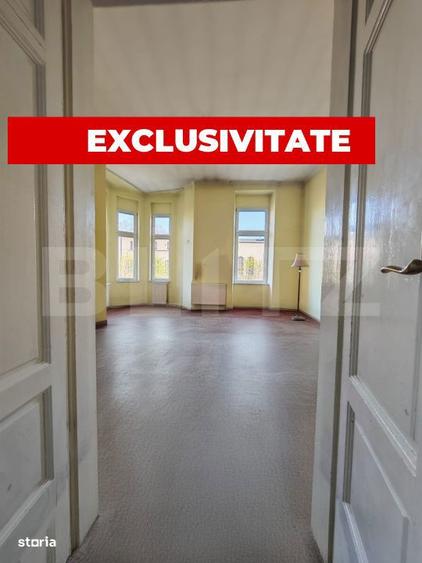 Cladire istorica, 175mp-5 camere, etaj 1, terasa si balcon, zona Iosef - 1