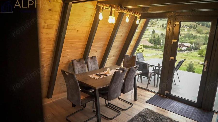 Cabana A Frame 115mp utili, Teren 3450mp, Coada Lacului Colibita - 6