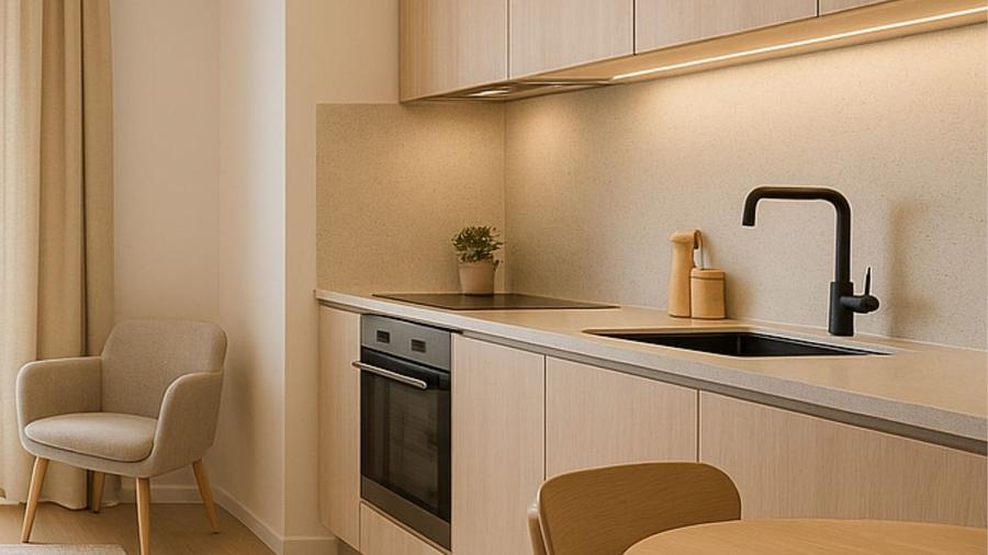 Studio de vânzare în Mangalia,la doar 800 de metri de plajă. - 5