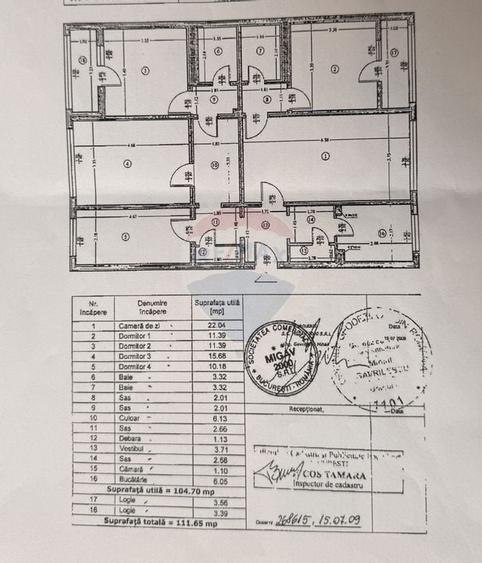Apartament 5 camere | 111mp | Metrou 1 Decembrie - 30