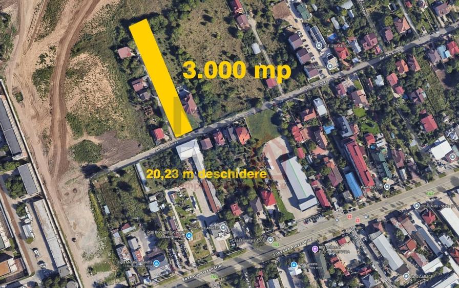 Teren Construcții intravilan de 2953.3400878906 mp, în Rahova