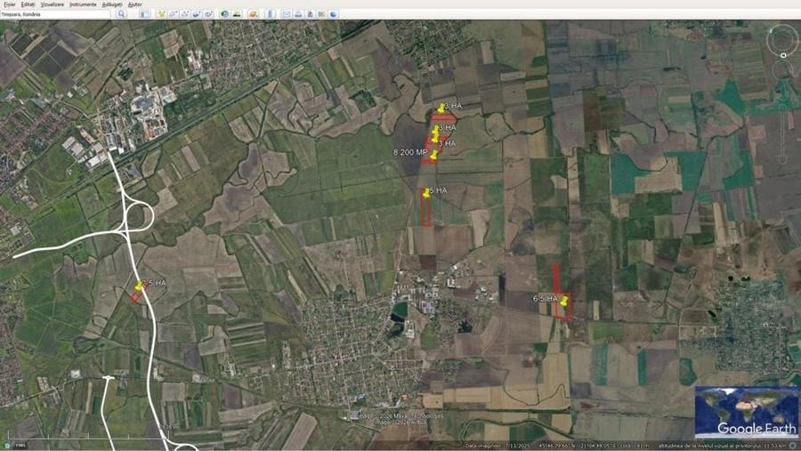 Teren de 50000 mp, în Săcălaz