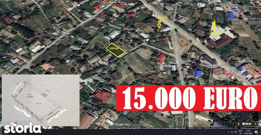 TEREN construibil loc SOMOVA -PRET NEGOCIABIL - 2