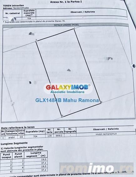 Teren pentru constructie case, 1408 mp Balotesti, zona inel A0 - 1