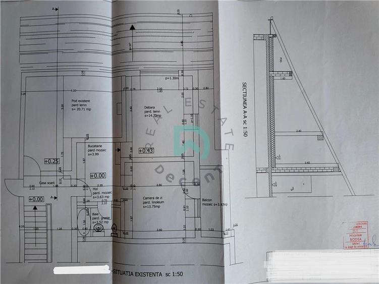 Garsoniera extinsa Racadau, Brasov - 5