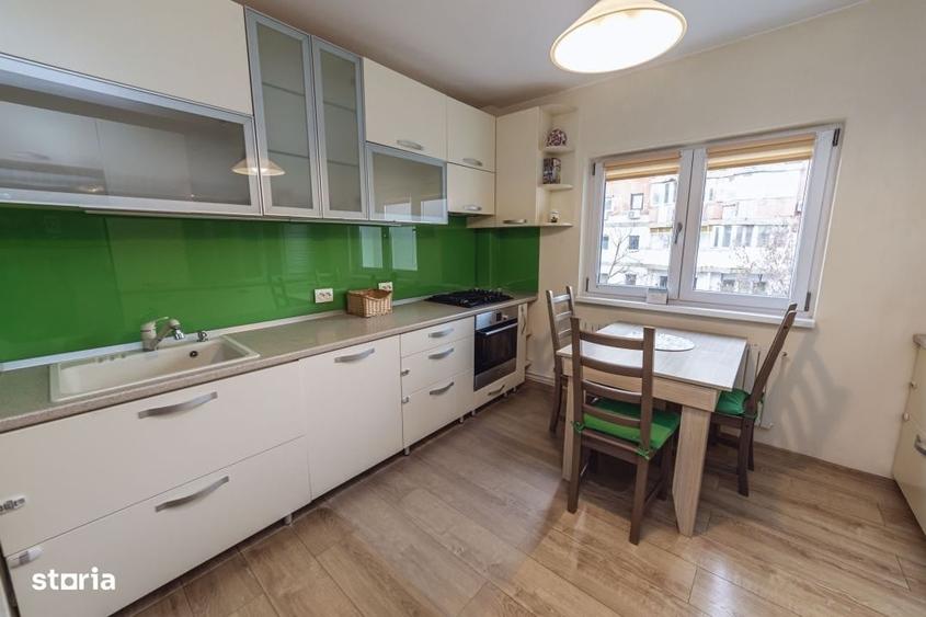 Apartament cu 3 camere decomandat, mobilat în 13 Septembrie