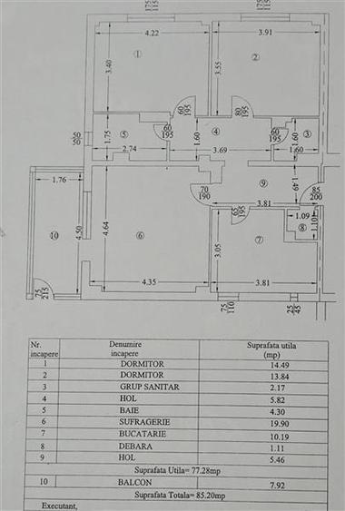 Apartament 3 camere zona Marasesti - 10