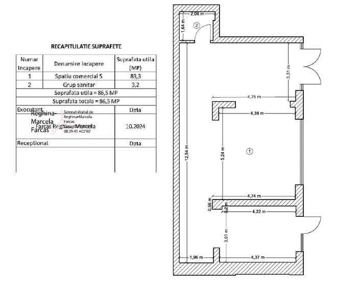 🏪 SPAȚIU COMERCIAL  2025 - Open Space  87 MP. – IULIU MANIU  MILITARI SHOPPING - 2