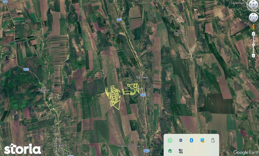 Vandt teren Balintetsi Galati 70 ha parc fotovoltaic/eolian - 7