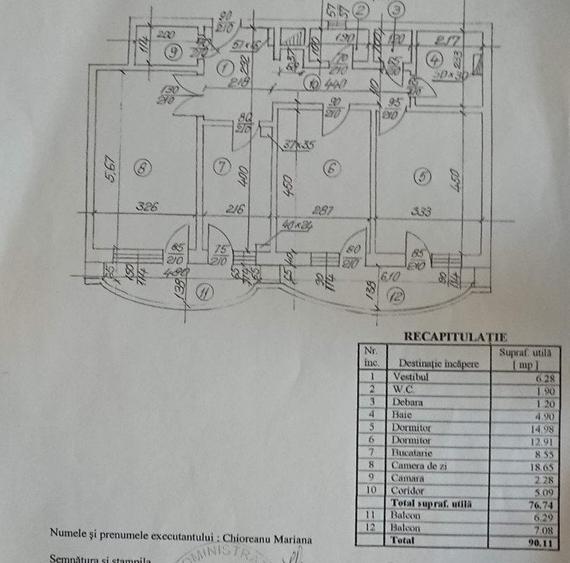 Unirii - Biblioteca Nationala - Splaiul Unirii - 91 mp - boxa - vedere panoramic - 15