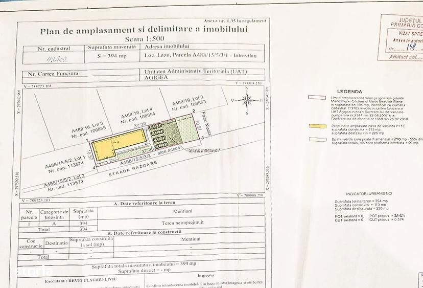 Investitie Lazu | Cladire 10 Camere Constructie la Rosu cu Acoperi - 1