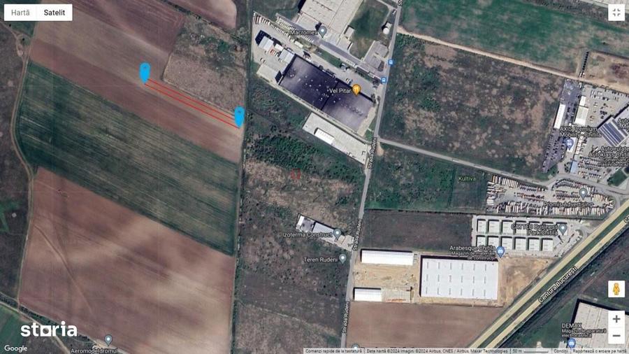 TEREN INDUSTRIAL CHITILA (RUDENI) | 2000 MP | UTILITA?I COMPLETE - 1