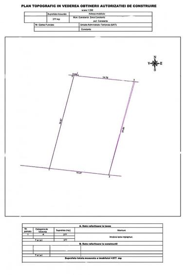 Vanzare Teren perfect 377 mp. cu Autorizatie Constructie - 10