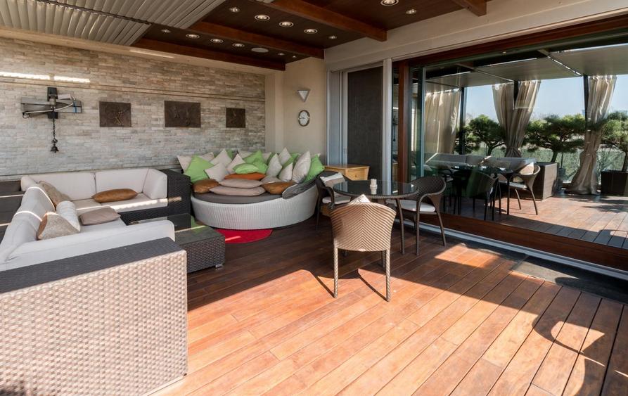 Penthouse parc Herastrau sos Nordului + 400 mp curte cu piscina - 2