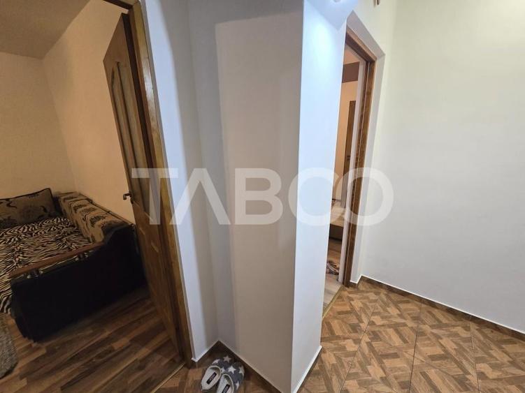 Apartament 3 camere etaj intermediar mobilat balcon zona Tiglari Sibiu - 14