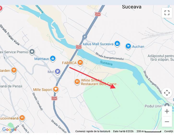 Parcele de teren in intravilanul Sucevei, zona Suhat - 5