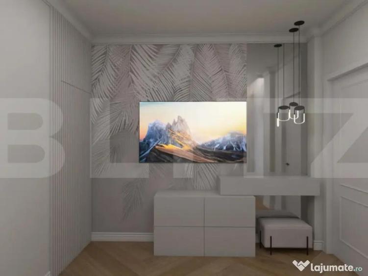 Apartament nou modern, 2 camere, centrala pe gaz si panouri - 8