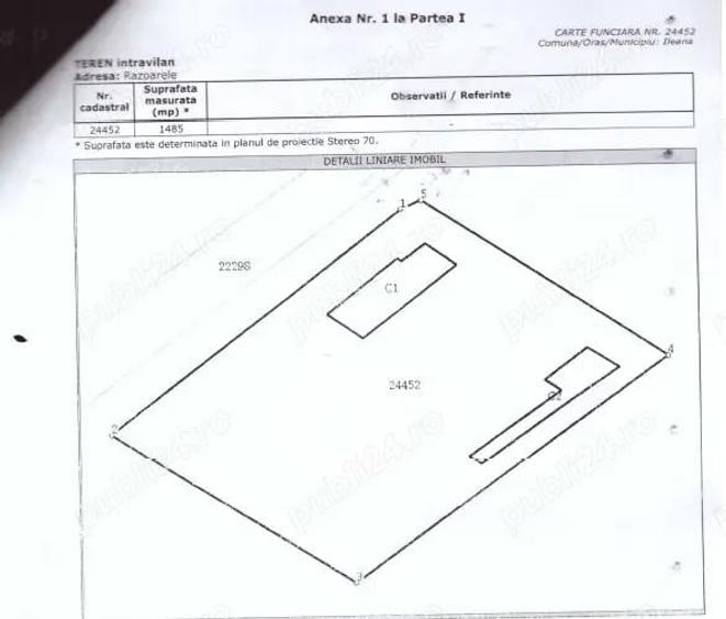 Teren cu doua corpuri casa - 35500 eur - 7