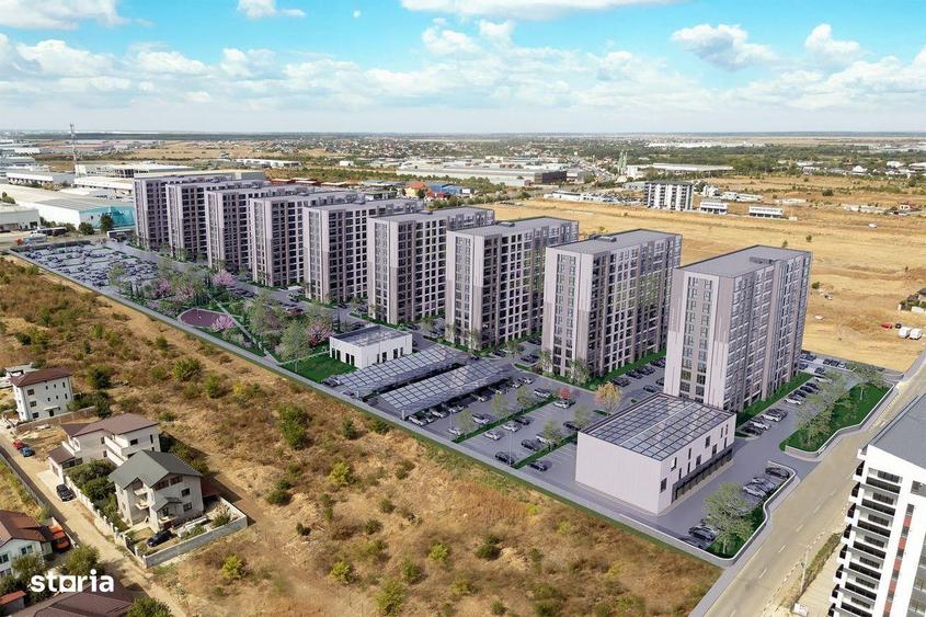 2 camere finisat | Militari Shopping Centre ansamblu nou - 2