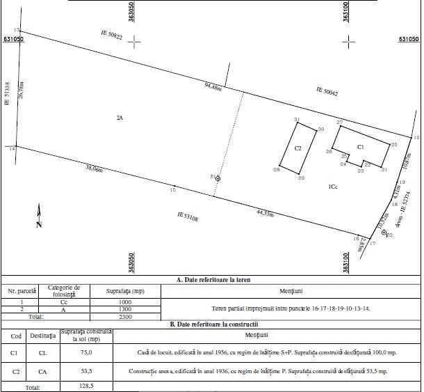 Teren intravilan cu constructii- 2.300 mp Jac, ideal casa de vacanta - 3