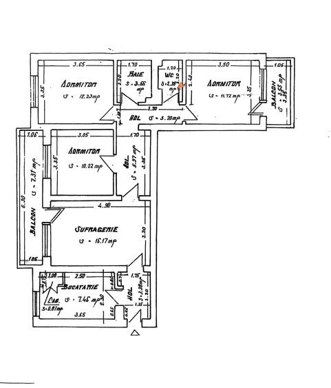 ► Tomis NORD Ciresica 4 Camere 88m² Mobilat Izolat Centrala pe Gaze - 11