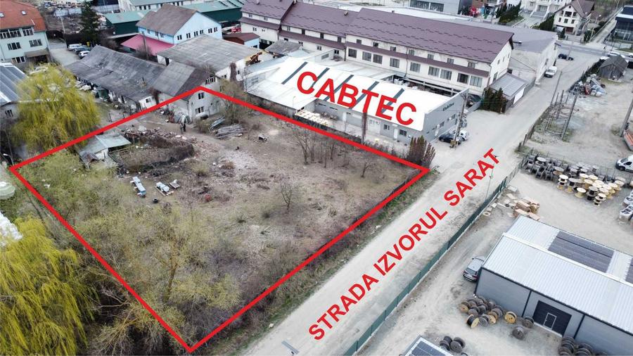 Teren industrial 2521 mp, intravilan, in Viisoara - 2