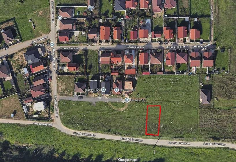 Teren intravilan Oradea Episcopia 572 mp dublu front utilitati - 4