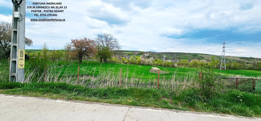 Teren Construcții intravilan de 3550 mp, în Exterior Nord