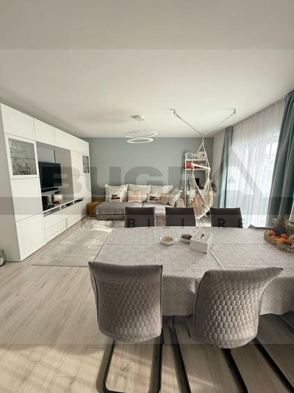 Apartament 2 camere, 53 mp, parcare, zona Home Garden - 4